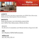 Ver imagem 6 de Sofá Retrátil e Reclinável 2.20m Malta - Movenzo Estofados