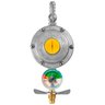 Regulador Registro de Gás de Cozinha Doméstico com Monômetro Vazão 2kg/h | Aliança - 5