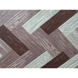 Passadeira em Manta Vinilico Similar Laminado 0,50x4,00 Mosaico Marrom - 5