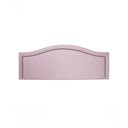 Ver imagem 1 de Cabeceira King Curva Luxo 193x60 Courino Rosa - Tachas Fumê