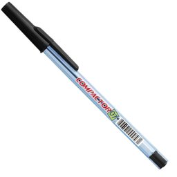 Caneta Esferográfica Compactor 0.7mm Caixa com 100 Unidades - Preto - 2