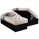 Ver imagem 1 de Cama Box Baú Solteiro: Colchão Molas Masterpocket Ensacadas Herval Maxspring Scotland + Base Crc
