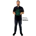 Ver imagem 2 de Quadro Decorativo Geométrico Mosaico Verde em Moldura Caixa Tacolado Moldura Caixa 3cm Preta sem Vid