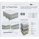 Ver imagem 3 de Colchão Casal Mola Ensacada Attraction 27x138x188cm King Koil