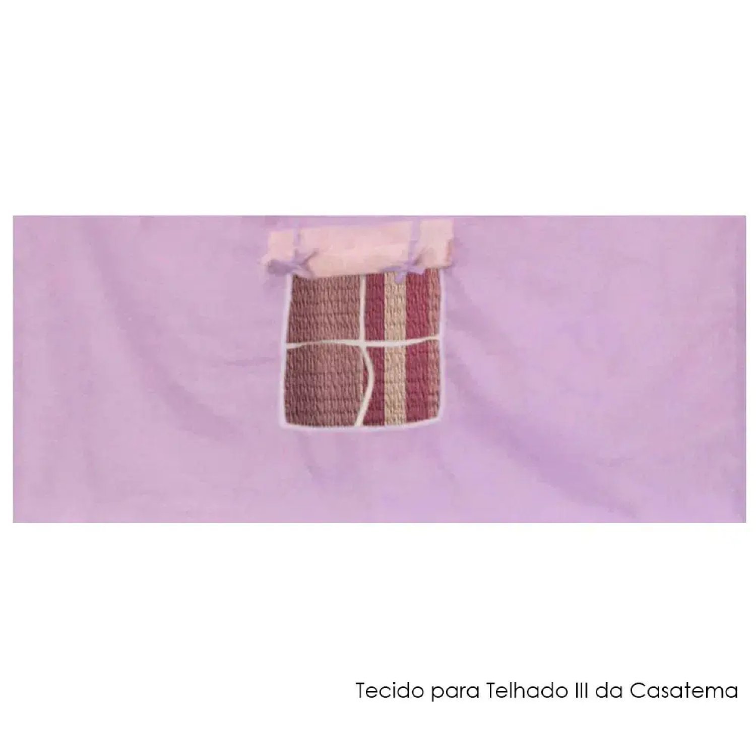 Tecido Frontal com Janelinha para Telhado Completo Castelo Casatema - 2