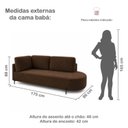 Ver imagem 3 de Cama Babá Infantil Orgânica Lado Direito para Quarto de Bebê Afeto