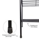 Ver imagem 2 de Estante Discos Lps Vinil Vitrola Preto