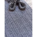 Ver imagem 4 de Rede de Dormir Casal Balanço de Algodão Reforçada 3,80m X 1,50m Varias Cores:cinza Mesclado