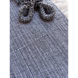 Rede de Dormir Casal Balanço de Algodão Reforçada 3,80m X 1,50m Varias Cores:cinza Mesclado - 4