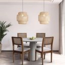 Ver imagem 3 de Mesa de Jantar Cone Redonda 130 Cm Laca Fendi Linn Design Decor