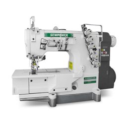 Máquina Costura Galoneira Industrial Plana Fechada Sewpower - 1