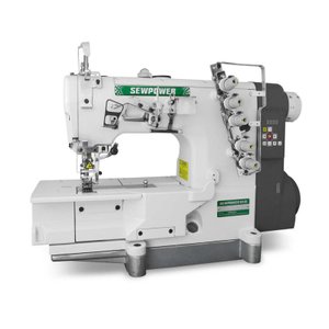 Máquina Costura Galoneira Industrial Plana Fechada Sewpower