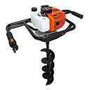 Ver imagem 5 de Kit Perfurador de Solo Vulcan 52cc Broca 80x15cm + Broca 80x25cm