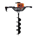 Ver imagem 3 de Kit Perfurador de Solo Vulcan 52cc Broca 80x15cm + Broca 80x25cm