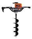 Ver imagem 3 de Kit Perfurador de Solo Vulcan 52cc Broca 80x15cm + Broca 80x25cm