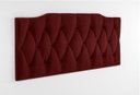 Ver imagem 1 de Cabeceira Painel Estofada Casal 1,40 Dobrável Cama Box Nicole Vermelho