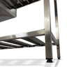 Pia Aço Inox Industrial 140x60x90 Cm Cuba Centralizada Nortinox - 7