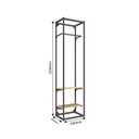 Ver imagem 6 de Closet Aberto com Regulagem Metal Estilo Industrial 600x2200x450mm