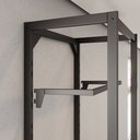 Ver imagem 4 de Closet Aberto com Regulagem Metal Estilo Industrial 600x2200x450mm