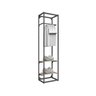 Closet Aberto com Regulagem Metal Estilo Industrial 600x2200x450mm - 5