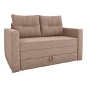 Ver imagem 1 de Sofá Cama 2 Lugares Casal 1,50 Mts Bouclê Luma Matrix Cor:boucle Marrom