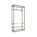 Ver imagem 2 de Closet Aberto com Regulagem Metal Estilo Industrial 1200x2200x450mm