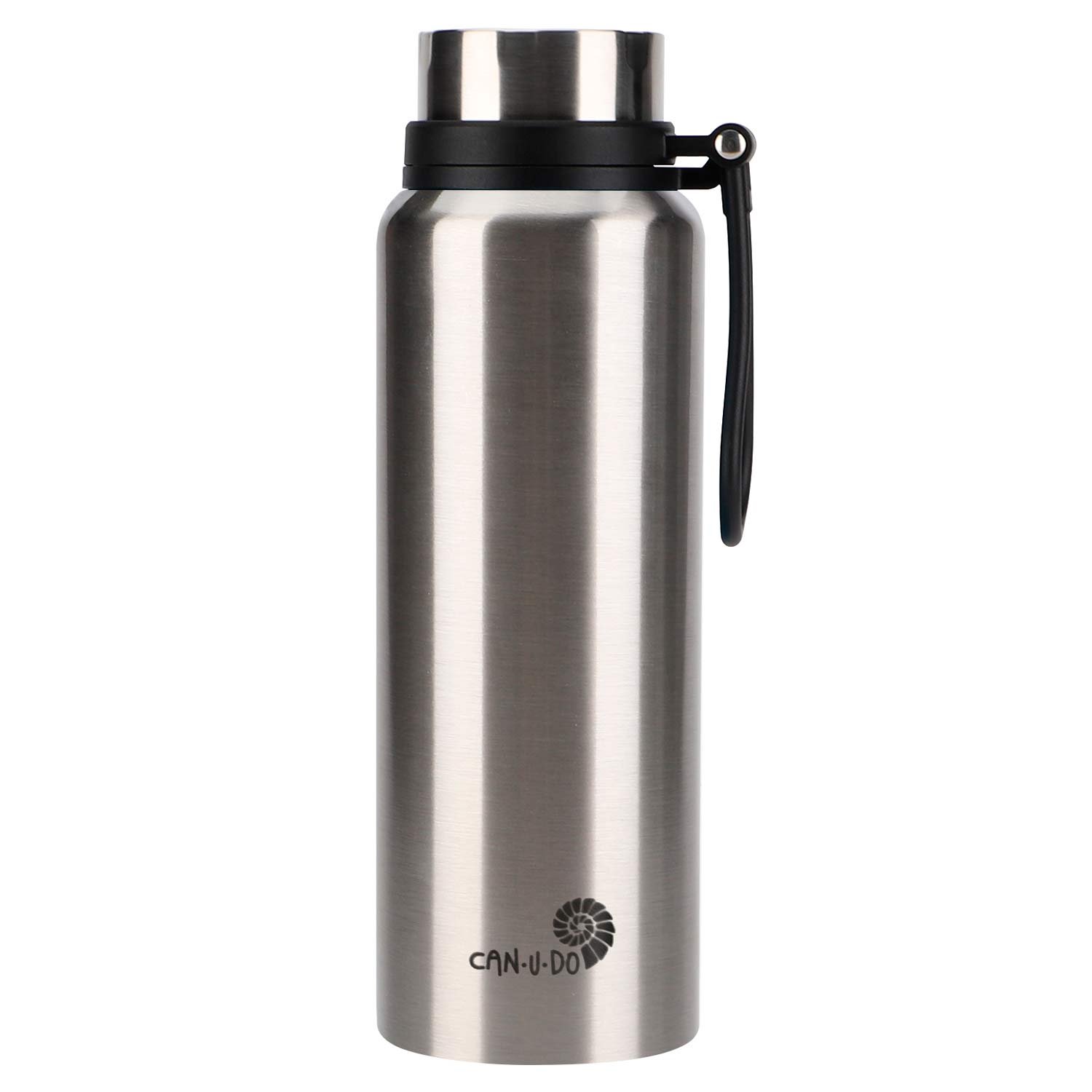 Garrafa de Inox 1,2l Camping:prata