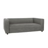 Sofá Namoradeira Amsterdam 1,40m Suede Cinza - Inova Decorações - 2