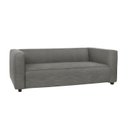 Ver imagem 2 de Sofá Namoradeira Amsterdam 1,40m Suede Cinza - Inova Decorações