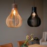 Luminária Teto tipo Pendente MADRI MDF Completa -:MDF CRU - 2