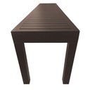 Ver imagem 3 de Banco Ripado em Alumínio 1.50m Marrom