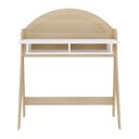 Ver imagem 6 de Mesa Escrivaninha Penteadeira Cecília Orgânica 90cm 100%mdf com Nicho Integrado - Desk Design