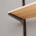 Ver imagem 5 de Closet Aberto Simples Cremalheira com Regulagem Metal Estilo Industrial 600x2200x350mm