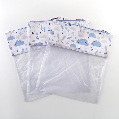 Kit Organizador Bunny Azul Just Baby saco organizador