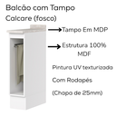 Ver imagem 4 de Balcao Porta Toalha Tampo 20cm C362 Americana Branco Calcare Henn