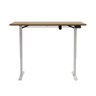 Mesa C/ Regulagem de Altura Elétrica 135 Cm Branco/freijó - 2