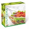 Saladeira Grande 4,5 L + Colher + Garfo de Salada Acrílico Conjunto para Salada Kit 3 Peças Top Cozi - 6