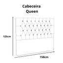 Ver imagem 4 de Cabeceira de Cama Queen: Corino Preto