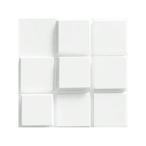 100 Placas Pvc 3d Revestimento Autocolante Parede Decorativo Pixel 25cm