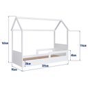 Ver mais imagens de Cama Infantil Montessoriana Flex 200cm