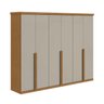 Guarda Roupas 6 Portas 4 Gavetas 100% MDF Like Yescasa - 3