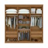 Guarda Roupas 6 Portas 4 Gavetas 100% MDF Like Yescasa - 2