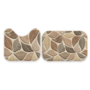 Ver imagem 2 de Jogo Tapetes para Banheiro 2 Peças Floral Multicolor