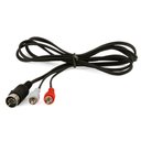 Ver imagem 1 de Cabo Din 5 Pinos X 2 Rca - 25 Metros