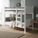 Ver imagem 6 de Beliche 100% Mdf Fortaleza - Duas Camas Solteiro Compacta e Moderna Branco