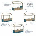 Ver imagem 6 de Cama Infantil Montessoriana com Cama Auxiliar