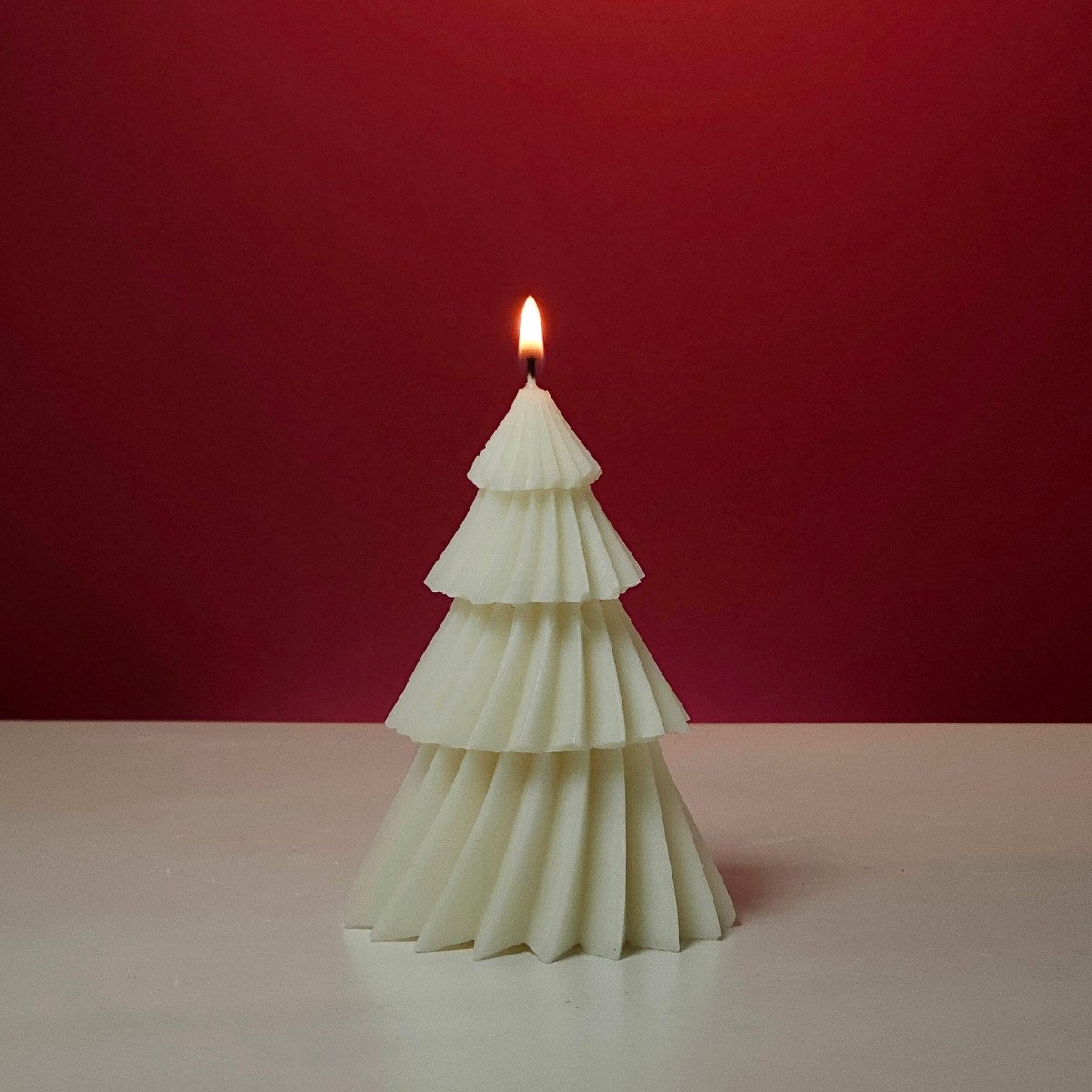 Vela Decorativa Árvore de Natal Pinheiro Luxo - 6