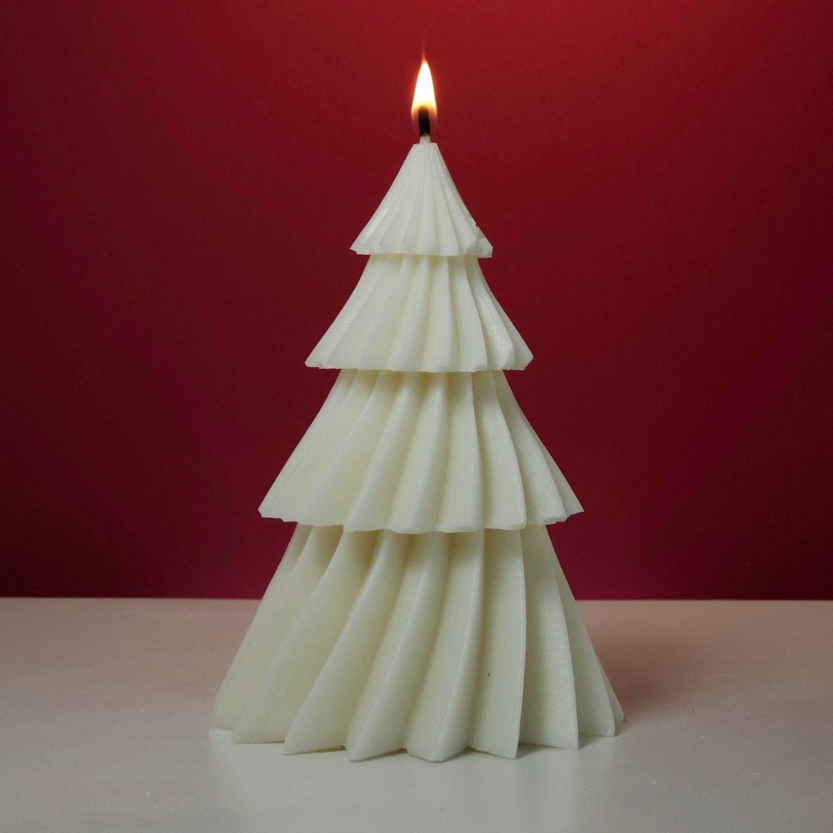 Vela Decorativa Árvore de Natal Pinheiro Luxo - 4