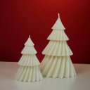 Ver imagem 1 de Vela Decorativa Árvore de Natal Pinheiro Luxo