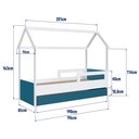 Ver imagem 7 de Cama Infantil Montessoriana com Cama Auxiliar